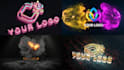 create 3d animated logo animation intro video
