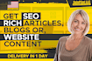 write website content, SEO website content, web content