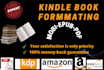 do professional ebook formatting and kindle layout design