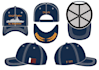 design a graphic hat, cap, cap design, or snapback  for you