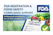 provide fda registration and food safety compliance support