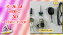 do khaliji video ad with voice over for tiktok and snapchat