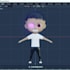 be creating low poly 3d characters objects and terrains