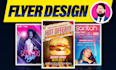 design your event flyer and business flyer