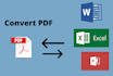do convert PDF to word or excel, ppt image, and split pdf files