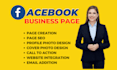 do facebook business page creation, fan page setup, banner