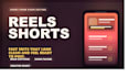 edit reels tiktok shorts and youtube videos for brands and creators