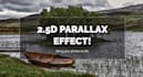 create 3d parallax from your photo