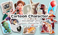 design cute character for children book illustration