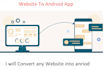 convert website to android app using web view