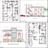 do architectural drawings, wooden framing, house plan