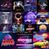 design 80s retro, synthwave album, single, ep, mixtape cover