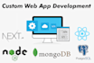 develop a web app using nodejs and react