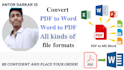 do excel data entry, PDF to excel, CSV in 12 hours