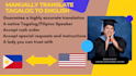 manually translate tagalog or filipino to english