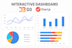 create interactive data visualizations with d3 js or chart js