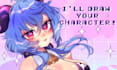 draw any character you want in a cute anime art style