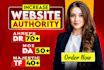 increase domain rating ahrefs dr domain authority moz da pa majestic tf cf fast