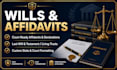 draft last wills, trusts, and court affidavits professionally