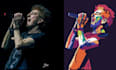 make your portrait into colorful wpap pop art