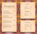 design traditional indian restaurant menu