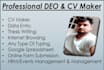do data entry, CV writing, online form filling, fast for you