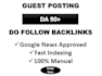 do guest posting, high da guest post, guest post da 90 plus