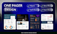 design capabilities one pager sheet, sell sheet, fact sheet
