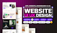 make figma website design UI UX and figma landing page design