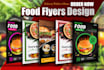 design beverage flyer food flyer digital menu