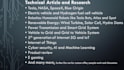 write technical articles and research