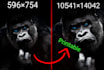 upscale your image low resolution to high resolution