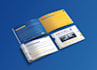 design professional trifold brochure, company profile, product catalog