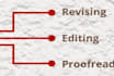 proofread and edit your articles and blog content