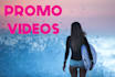 create a promo video for travel, workout or event