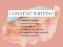 write plagiarism and grammatical error free content