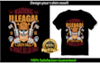 create an amazing typographic t shirt design
