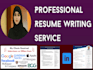 do professional resume writing, CV writing, and linkedin