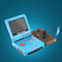 create 3d low poly model for any game with pbr texture