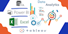analyse and visualise data using power bi,tableau,python and sql