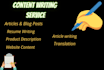 write eye catchy content for your blog website