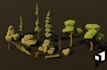 create low poly models