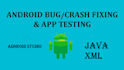 do android app bug, error fixing android studio