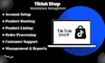 setup and manage tiktok shop tiktok dropshipping and tiktok seller central
