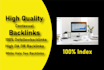 build contextual  SEO do follow backlinks