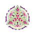 design mandala as a graphic elements or stationary