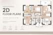 draw professional 2d floor plans