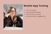 test your ios mobile application