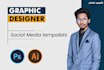 design social media posts and templates