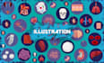 design scientific figures, diagrams, and illustrations